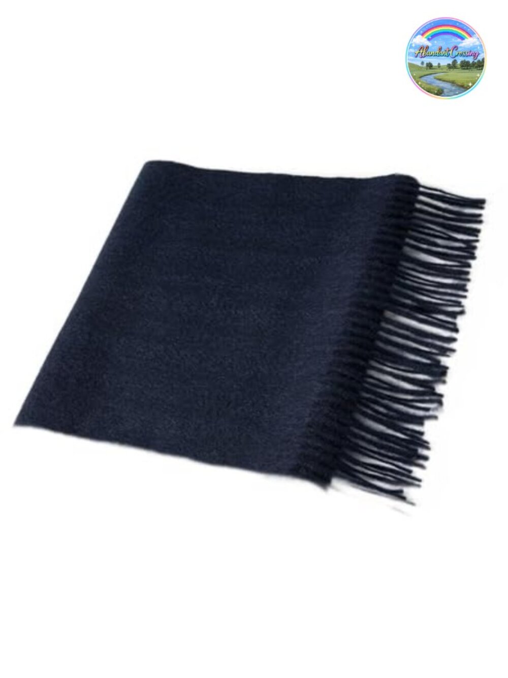 100% Cashmere Scarf with Fringed Edges Ultra Soft Large Shawl Wrap